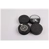 Image 2 : (4) Hockey Pucks (Winnipeg Jets, Blake Wheeler, Edmonton Oilers, 1947 All-Star Game)