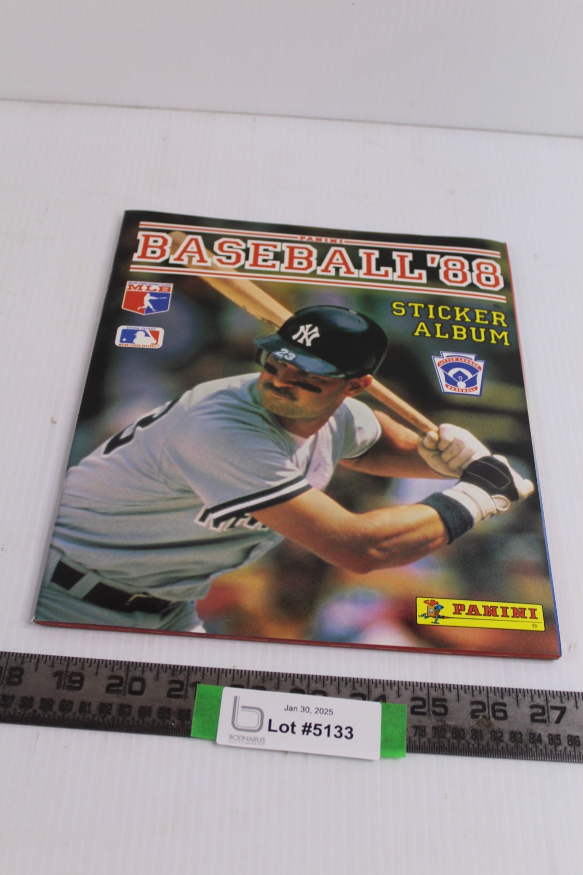 Panini 1988 MLB Sticker Album - Unused - Bodnarus Auctioneering