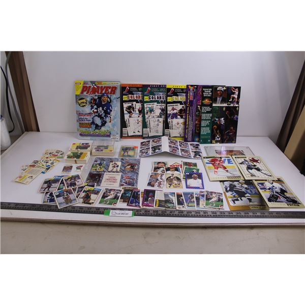Assorted Collectible Sports Cards & Magazines