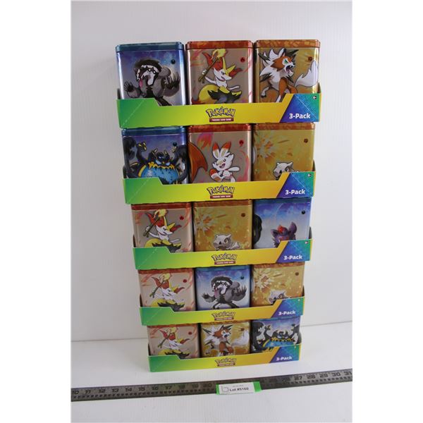 (15) Pokemon Tins (Empty)