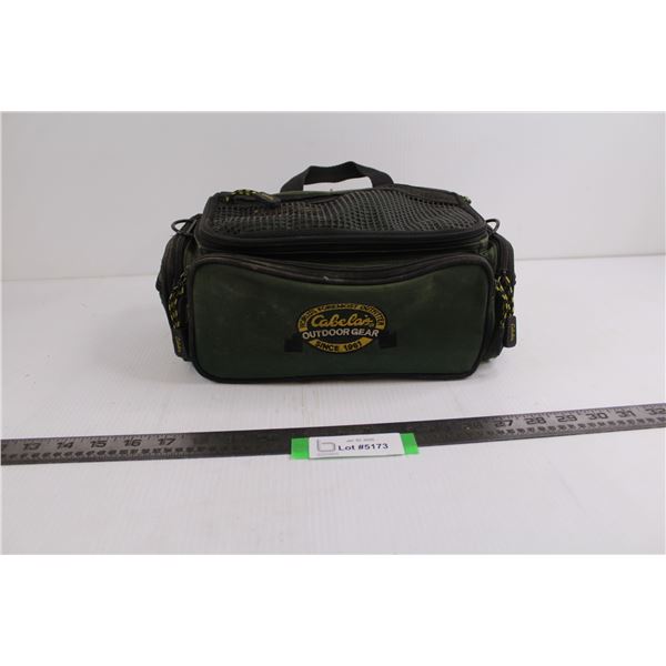 Cabela's Outdoor Gear Tote with (4) Plastic Storage Containers - Empty