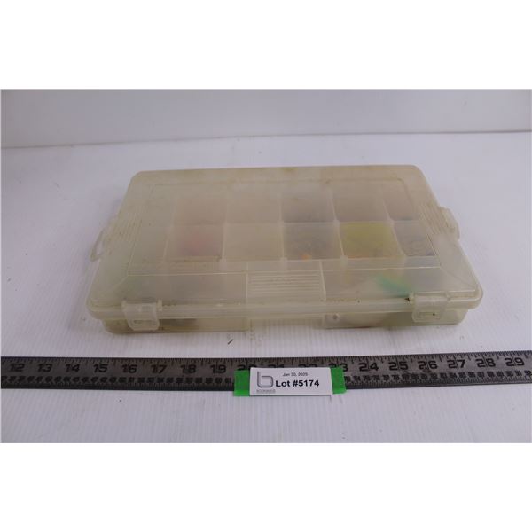 Woodstream Plastic Tackle Bin with Contents