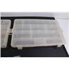 Image 3 : (2) MFS Woodstream Plastic Tackle Bin Containers with Extra Dividers