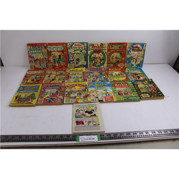 (19) Vintage Archie Comics Magazines