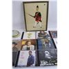 Image 4 : (14) CD Albums (Johnny Cash, Billy Ray Cyrus, Lionel Richie), Framed Vintage Wall Art 12" x 9.5", Vi