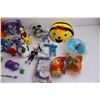 Image 2 : Assorted Kid's Toys (Jack-o-lantern Onesie, Snowman Lunch Kit, Bee Hat, Skull with Eyes that Light-u