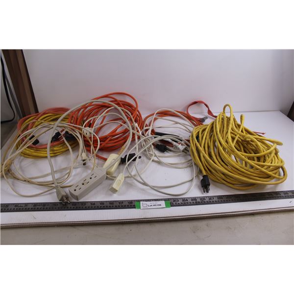 (10+) Electrical Cords - Longest Approx 50'