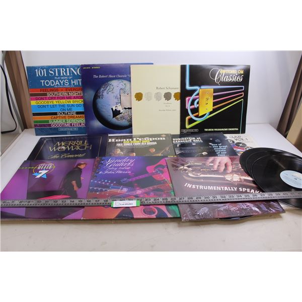 (16) Vinyl Records (Classical, Bay City Rollers, Boney M)