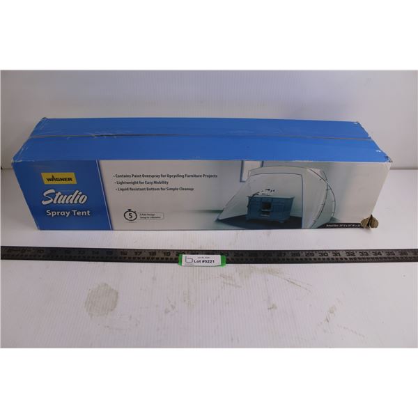 Wagner Studio Spray Tent (NIB) - 59" x 81" x 53"
