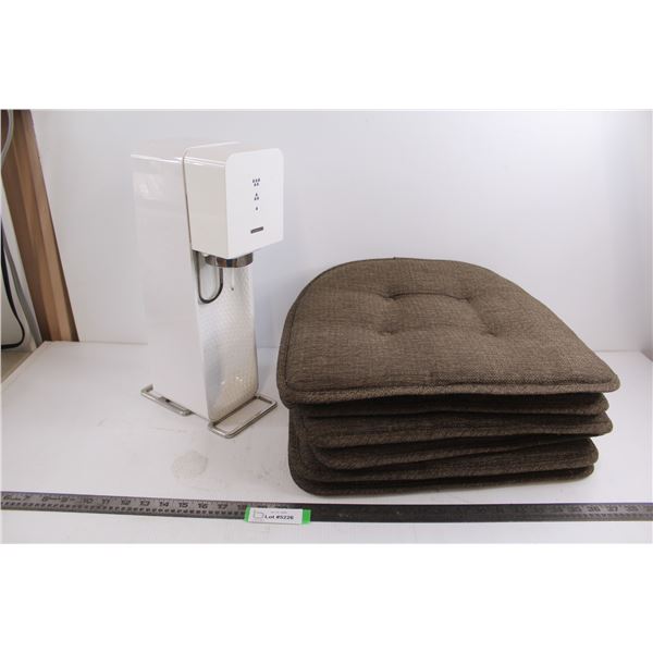 SodaStream, (6) Brown Seat Cushions