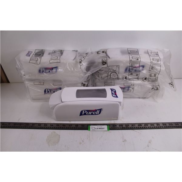 (5) Purell Mountable Soap Dispensers (Does Not Include Soap) All Appear to be Unused