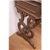 Image 2 : * Antique Cutlery Baroque Style Wooden Table w/Drawer & Hinged Top - 23" x 15" x 30" - Some Wear, As