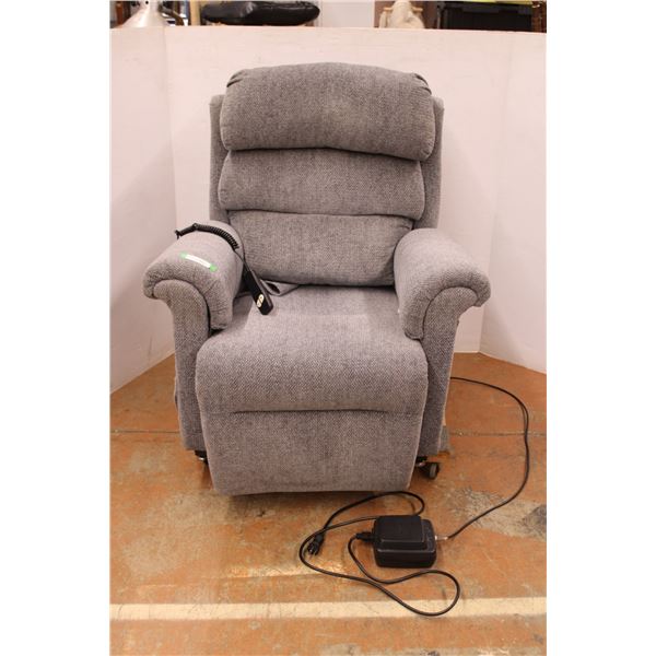 * Pride Brand Power Recliner Chair - Powers On, As Is - 40" x 30" x 35"