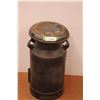 Image 1 : * Vintage Metal Milk Canister - 21" x 11" - Some Wear, As Is