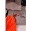 Image 4 : (4) Hooded Sweaters - Size Large (Some Wear) & Orange Toque