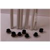 Image 2 : (5) Adjustable Push Fit Curtain Rods - Various Sizes - As Is