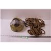 Image 1 : Heavy Duty Ratchet Strap - Approx 25 ft & 1/2" Rope - Approx 30 ft
