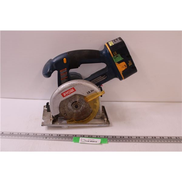 Ryobi Battery Operated Circular Saw - As Is