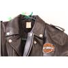 Image 2 : * Harley Davidson Children's Leather Jacket - Size 7