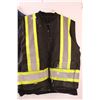Image 2 : High Vis Work Vest - Size XL & Plaid Work Jacket - Size Large
