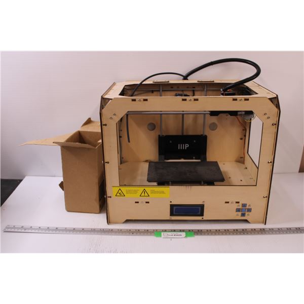 3D Printer w/Accessories - As Is - 18' x 13" x 15"