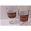 Image 2 : (4) Coca Cola Glasses - Assorted Styles