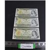 Image 1 : (3) Canadian $1 Bills