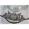 Image 3 : 14'' Silver Overlay Glass Platter