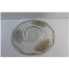 Image 4 : 14'' Silver Overlay Glass Platter