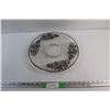 Image 1 : 13'' Silver Overlay Glass Platter