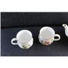 Image 2 : Ceramic Teapot and Royal Windsor Tea Cups Set