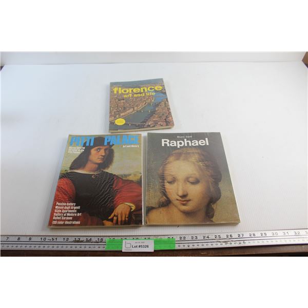 (3) Art Magazines - Pitti Palace, Florence and Bruno Santi