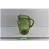 Image 1 : Vintage Avocado Glass Water Pitcher
