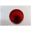 Image 5 : (4) Ruby Red Wine Glasses/Goblets