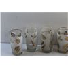 Image 2 : (6) Libbey MCM Foliage Etched Glass Set