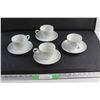 Image 1 : (4) Mikasa Fine China Ceramic Tea Cups and Saucers