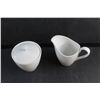 Image 2 : Mikasa Fine China Ceramic Cream & Sugar Set