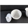 Image 3 : Mikasa Fine China Ceramic Cream & Sugar Set