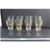 Image 1 : (8) Glass Goblets