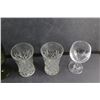 Image 4 : Glass Cups, Goblet and Green Glass Goblets