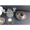 Image 5 : Silver Plated Planter, Candle Holders, Ceramic Vase, Wall Decor and Glass Jar