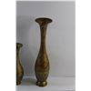 Image 2 : (2) Brass Vases