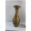 Image 3 : (2) Brass Vases