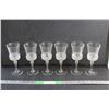 Image 1 : (6) Crystal Goblets