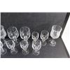 Image 6 : Crystal and Glass Goblets
