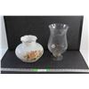 Image 1 : Glass Lamp Shade and Glass Jar