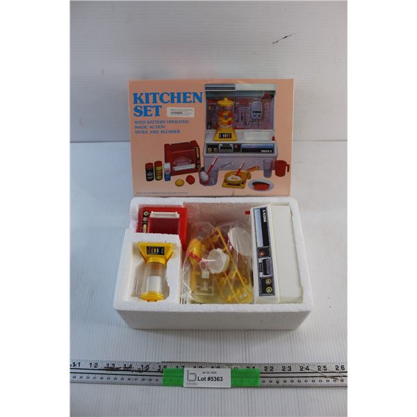 Battery Operated Kitchen Toy Set - As Is
