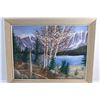 Image 2 : Framed National Park Art Painting 28'' x 22''