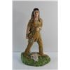 Image 2 : Indigenous Chalkware Statue - Chipped