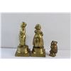 Image 3 : (3) Brass Statues